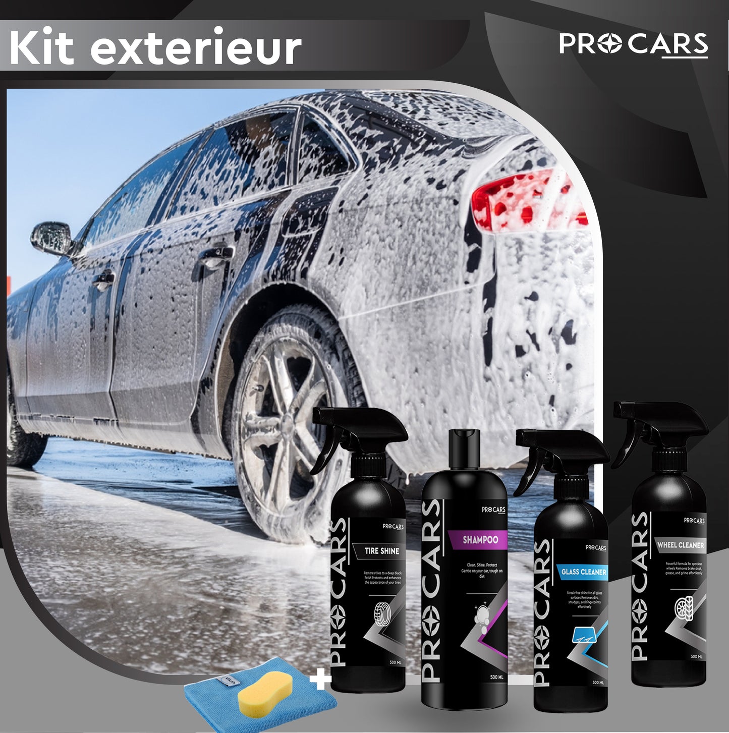Kit lavage automobile EXTERIEUR