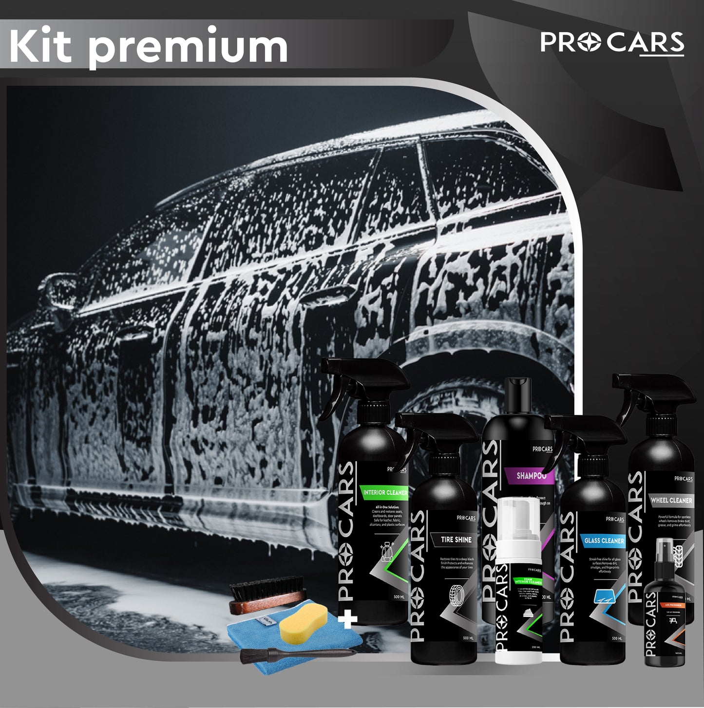 Kit lavage automobile PREMIUM