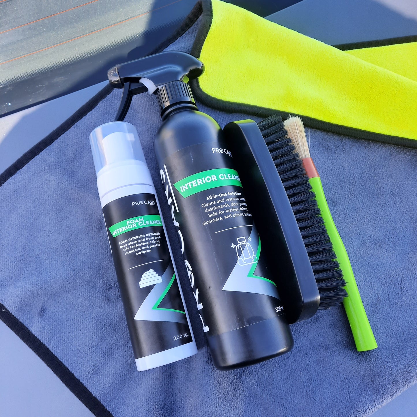 Kit nettoyage cuir et Alcantara